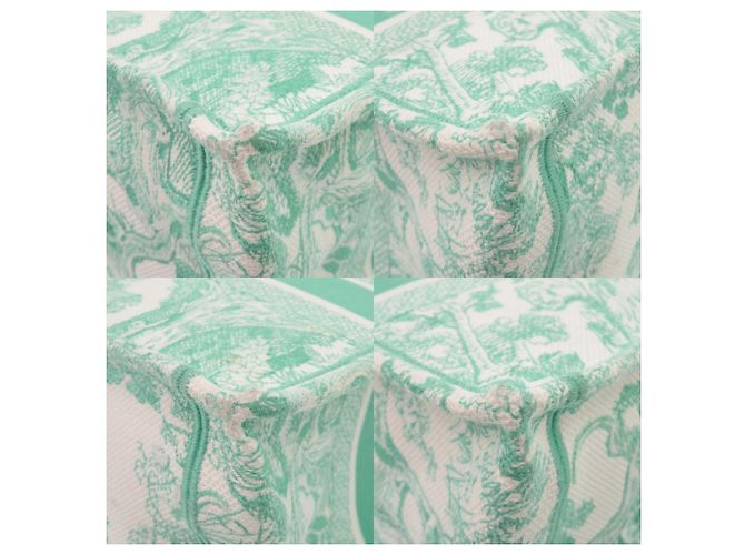 Borsa tote verde menta Christian Dior - vista 7