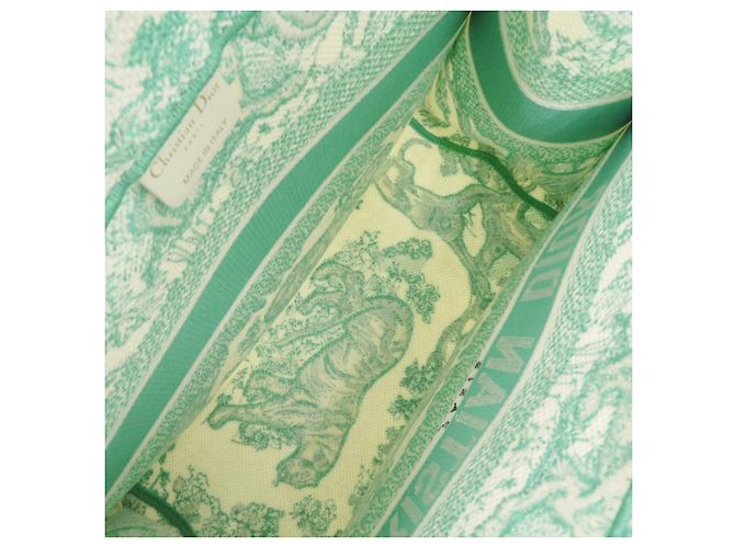 Borsa tote verde menta Christian Dior - vista 8