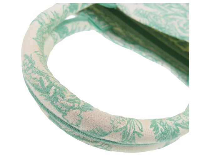 Borsa tote verde menta Christian Dior - vista 9