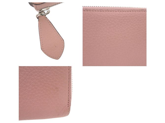 Cartera larga de cuero Magnolia Pink de Louis Vuitton Rosa - vista 10