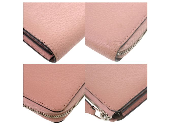 Cartera larga de cuero Magnolia Pink de Louis Vuitton Rosa - vista 9