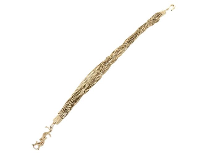 Bracciale in Charm Dorato Yves Saint Laurent D'oro - vista 3