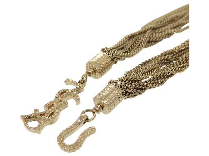 Bracciale in Charm Dorato Yves Saint Laurent D'oro - vista 4