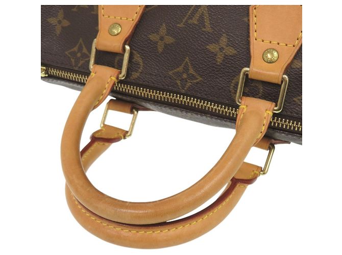 Borsa a mano Louis Vuitton Speedy 25 Monogram Marrone Monogramma - vista 5