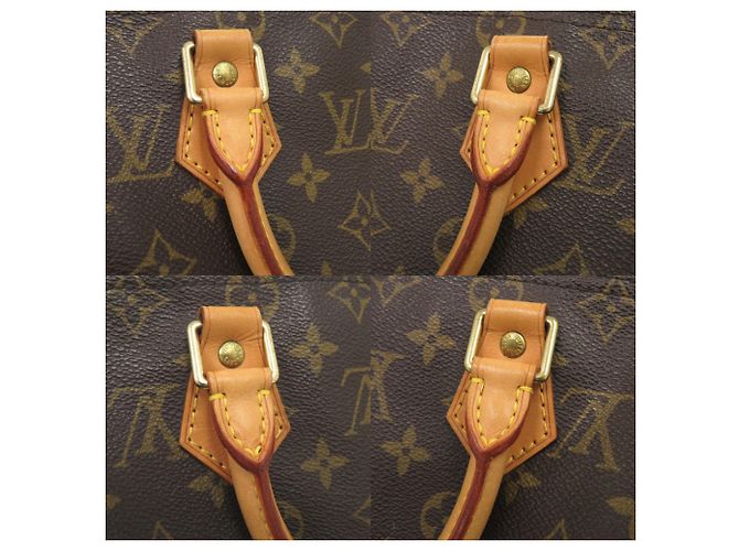 Borsa a mano Louis Vuitton Speedy 25 Monogram Marrone Monogramma - vista 6