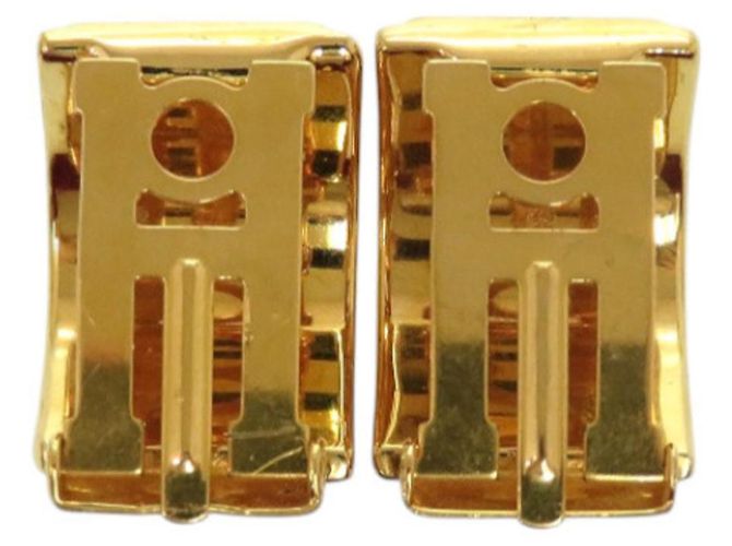 Pendientes de metal esmaltado Hermès Roja Azul Amarillo - vista 5
