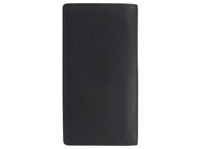 Portafoglio Lungo Brazza Taiga di Louis Vuitton Blu navy - vista 2