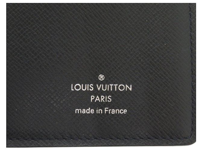 Portafoglio Lungo Brazza Taiga di Louis Vuitton Blu navy - vista 9