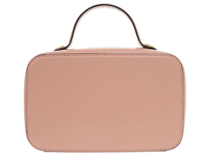 Borsa a spalla in pelle rosa Salvatore Ferragamo - vista 2
