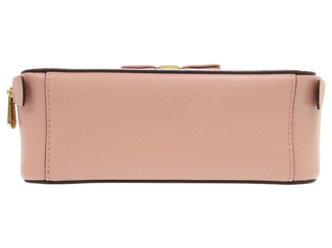 Borsa a spalla in pelle rosa Salvatore Ferragamo - vista 3