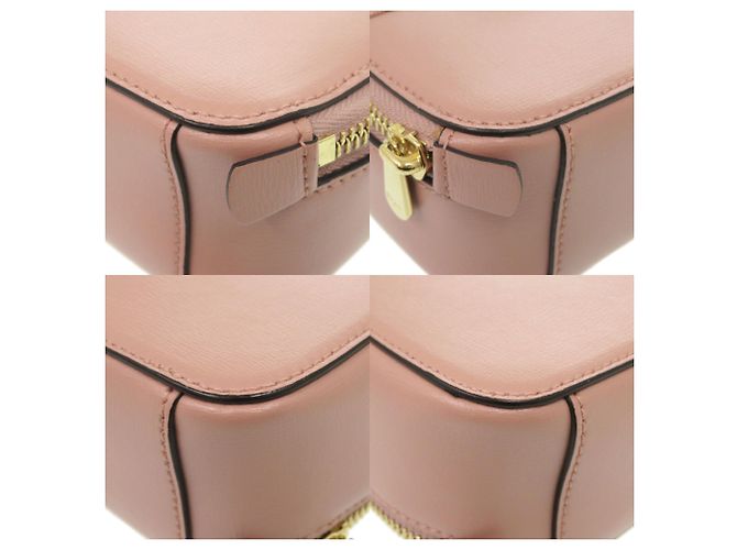 Borsa a spalla in pelle rosa Salvatore Ferragamo - vista 4