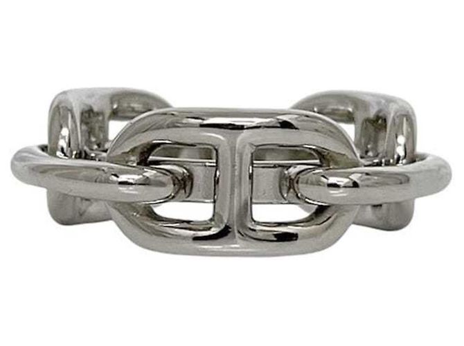 Ring Anel de lenço em prata Hermès - vista 3