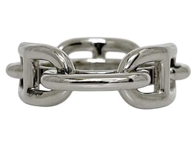 Ring Anel de lenço em prata Hermès - vista 4