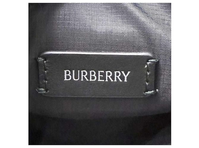Borsa a spalla mini verticale Burberry Beige - vista 9