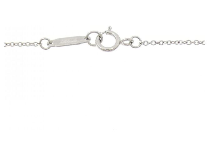 Tiffany & Co Collana Quadrifoglio Tiffany in Platino e Diamante - vista 5
