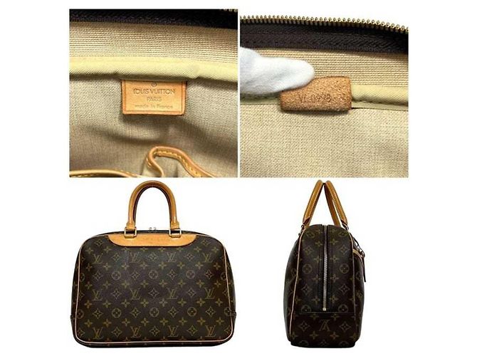 Borsa a mano bowling Vanity Monogram marrone Louis Vuitton - vista 3