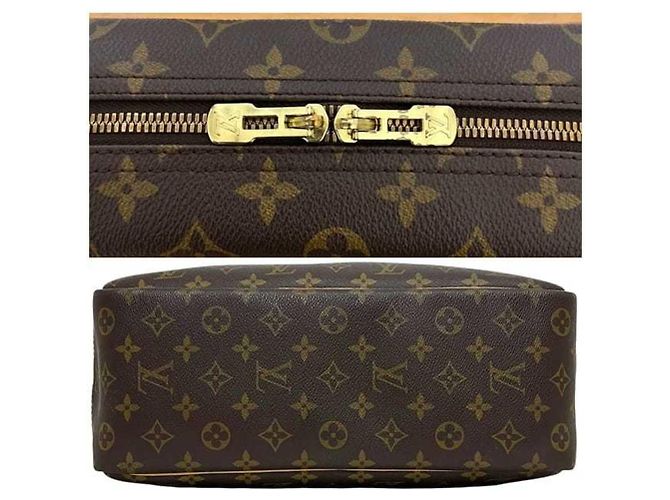 Borsa a mano bowling Vanity Monogram marrone Louis Vuitton - vista 5