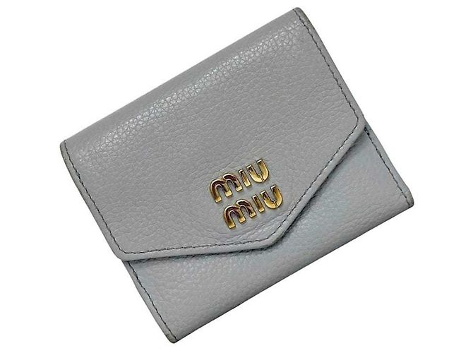 Billetera plegable Miu Miu Castaño - vista 2