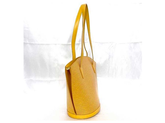 Saint Jacques Louis Vuitton Epi-Leder Tote Bag Gelb - Ansicht 3