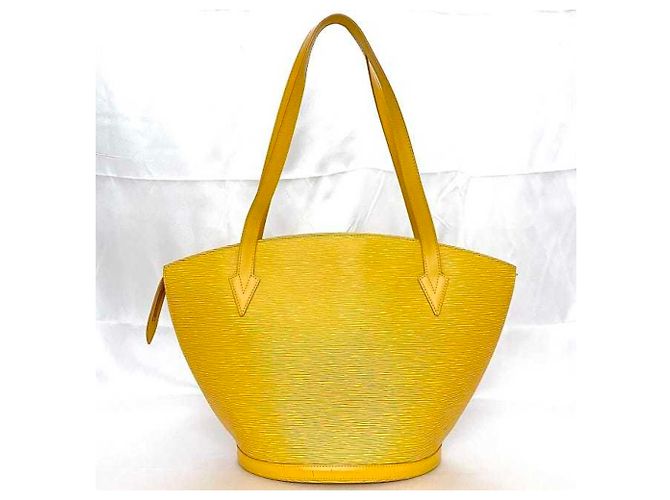 Saint Jacques Louis Vuitton Epi-Leder Tote Bag Gelb - Ansicht 4