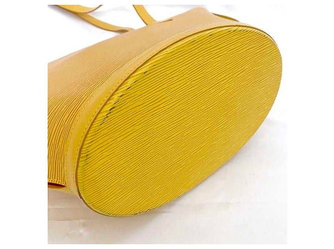 Saint Jacques Louis Vuitton Epi-Leder Tote Bag Gelb - Ansicht 7