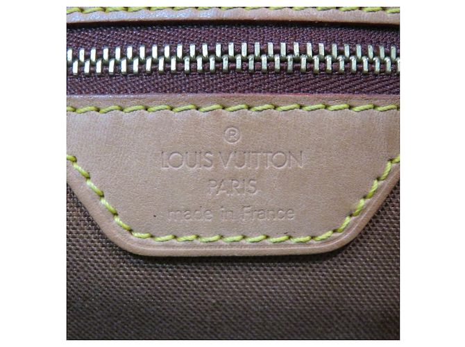 Borsa Tote Cabas Piano Monogram Louis Vuitton Marrone Monogramma - vista 4