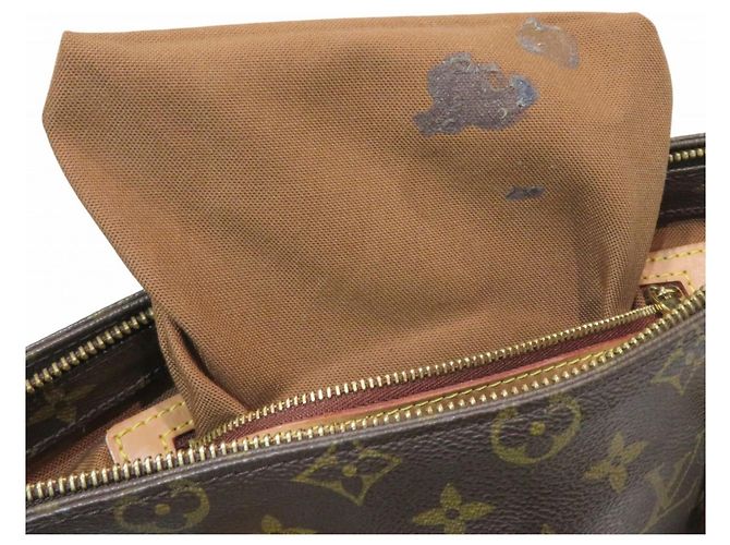 Borsa Tote Cabas Piano Monogram Louis Vuitton Marrone Monogramma - vista 6