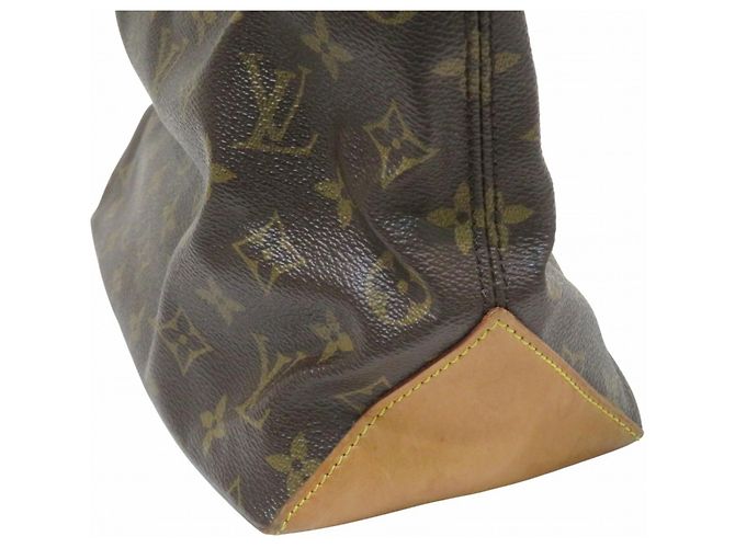 Borsa Tote Cabas Piano Monogram Louis Vuitton Marrone Monogramma - vista 7