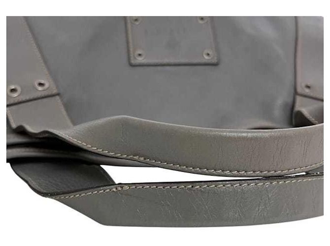 Graue Leder-Tote von Gucci Hysteria Braun - Ansicht 11