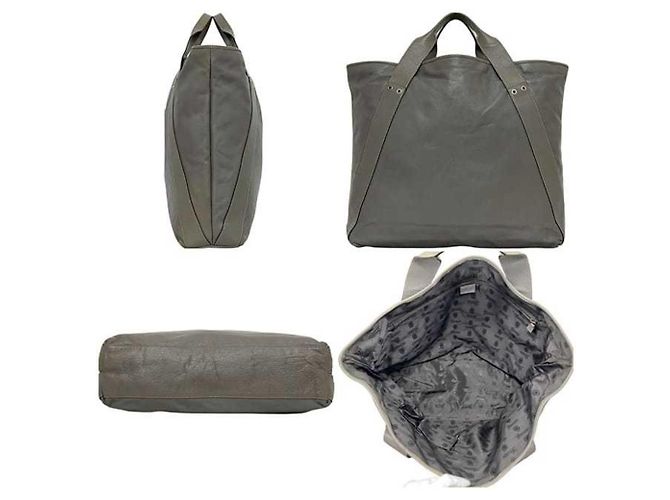 Graue Leder-Tote von Gucci Hysteria Braun - Ansicht 3