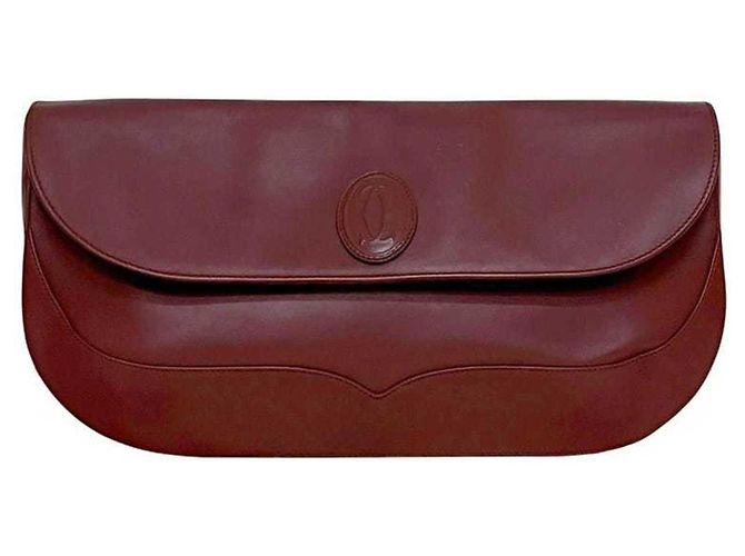 Borsa Must Clutch di Cartier in Bordeaux Bordò - vista 2