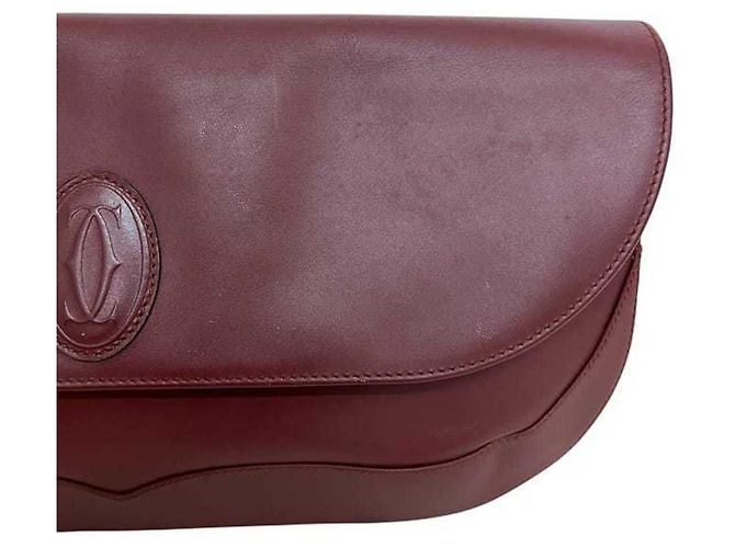 Borsa Must Clutch di Cartier in Bordeaux Bordò - vista 7