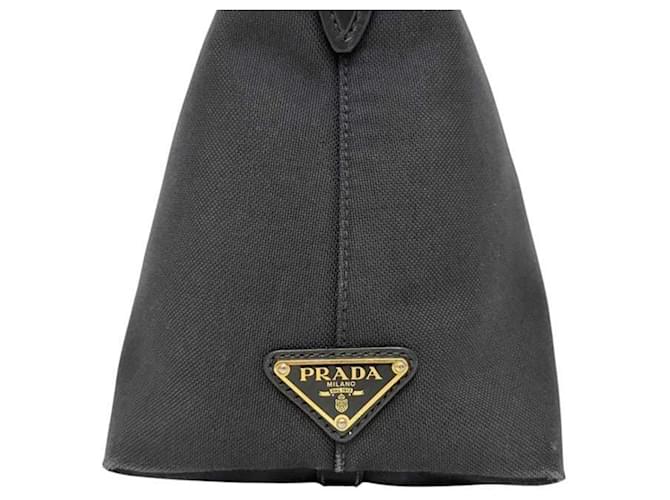 Borsa a Spalla e Tote 2 in 1 Prada Nero - vista 9