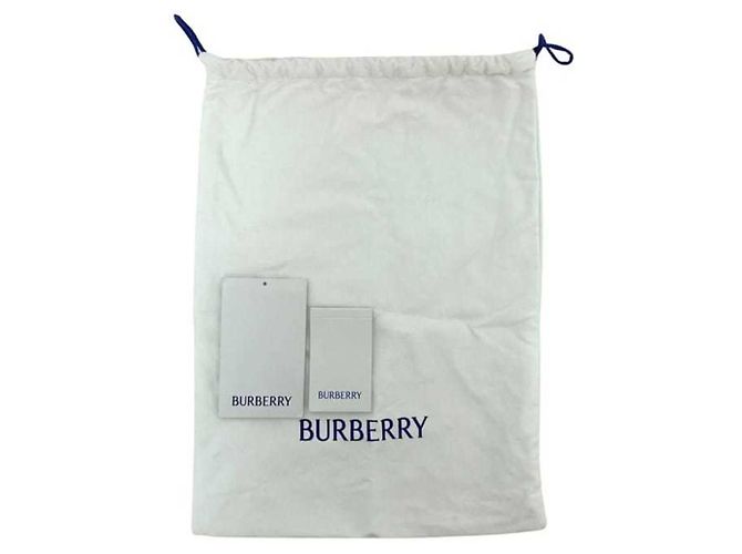 Borsa a spalla a quadri nera classica Burberry Nero - vista 10