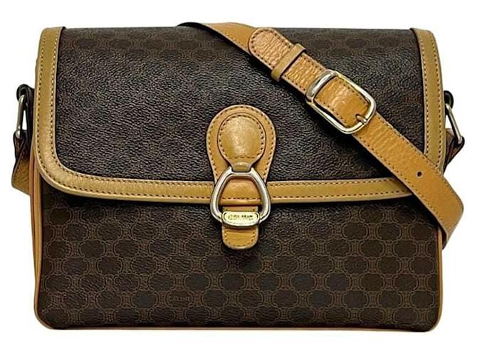 Céline Borsa a tracolla Celine Macadam marrone - vista 2