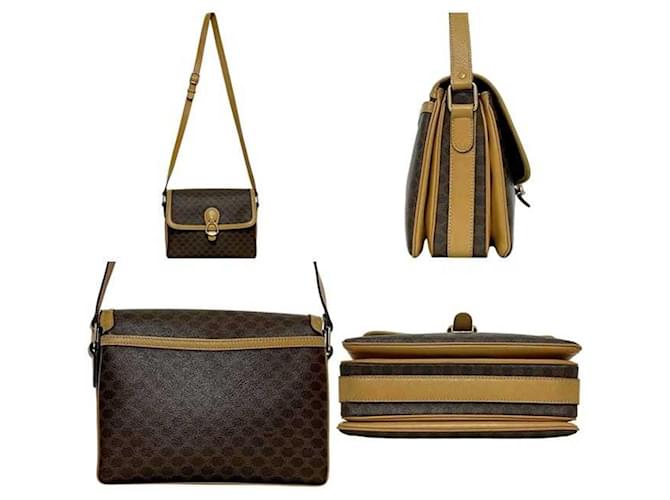 Céline Borsa a tracolla Celine Macadam marrone - vista 3