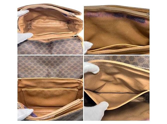 Céline Borsa a tracolla Celine Macadam marrone - vista 4