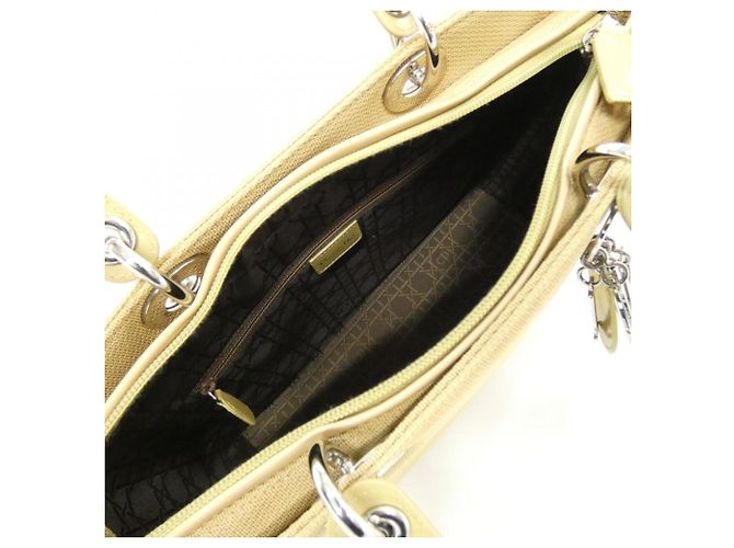 Borsa a mano Christian Dior Beige - vista 10