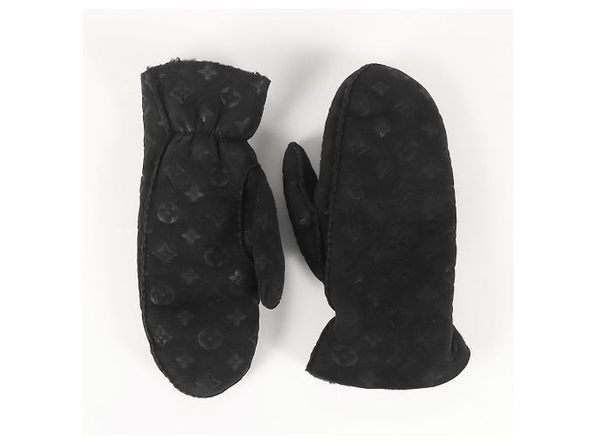Guanti caldi da uomo Louis Vuitton Nero - vista 2