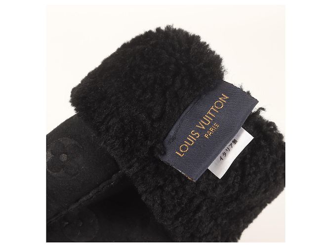Guanti caldi da uomo Louis Vuitton Nero - vista 3