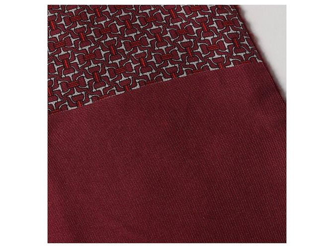 Trim Hermès Sciarpa reversibile in cashmere e seta da uomo HERMES - vista 3