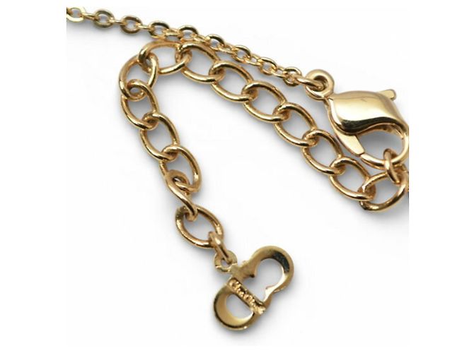 Set di collana e orecchini placcati oro Christian Dior D'oro - vista 5