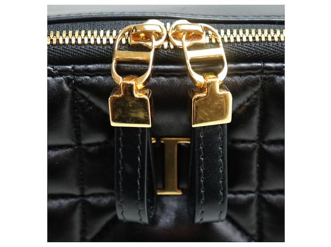 Borsa Dior Macrocannage Caro di Christian Dior Nero - vista 4