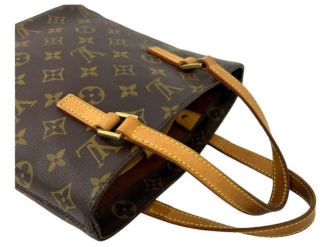 Vintage Louis Vuitton Vavant Monogram Lederhandtasche Braun - Ansicht 4