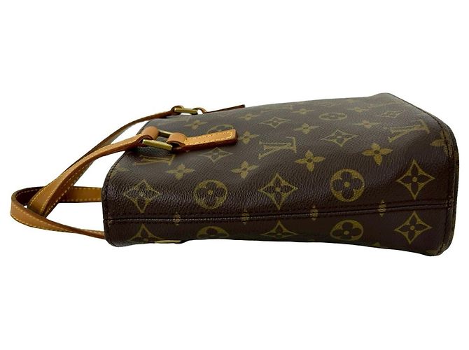 Vintage Louis Vuitton Vavant Monogram Lederhandtasche Braun - Ansicht 5