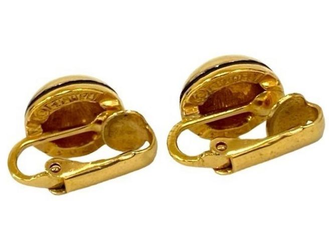 Orecchini a clip placcati in oro Chanel Coco Mark D'oro - vista 2