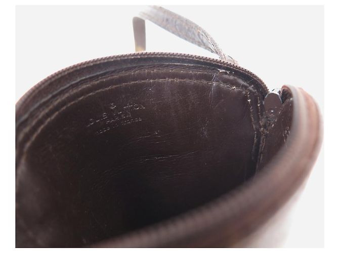 POCHETTE SEGRETA VINTAGE LOUIS VUITTON TOILE MONOGRAM PORTA MONETE PICCOLA Marrone - vista 12