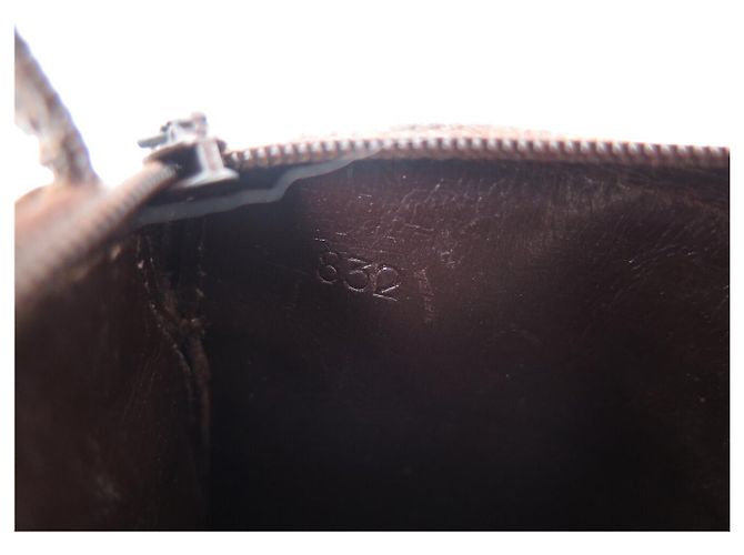 POCHETTE SEGRETA VINTAGE LOUIS VUITTON TOILE MONOGRAM PORTA MONETE PICCOLA Marrone - vista 8