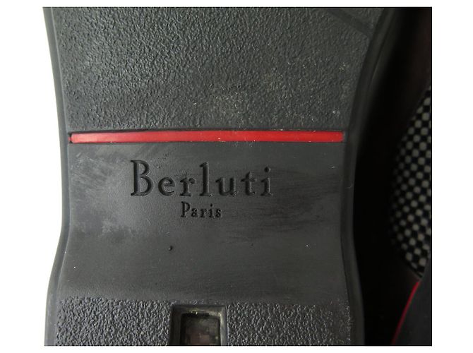 MOCASSINI BERLUTI X FERRARI S4513 6 40 CUOIO MARRONE - vista 7