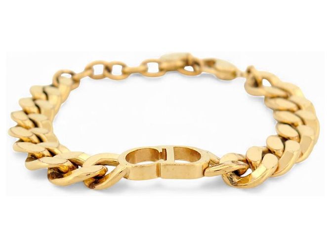 BRACCIALE CHRISTIAN DIOR GOURMETTE CD DANSEUSE ETOILE ORO + SACCHETTO - vista 2